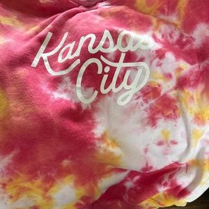 Tie dyed Kansas City Crew used size XL